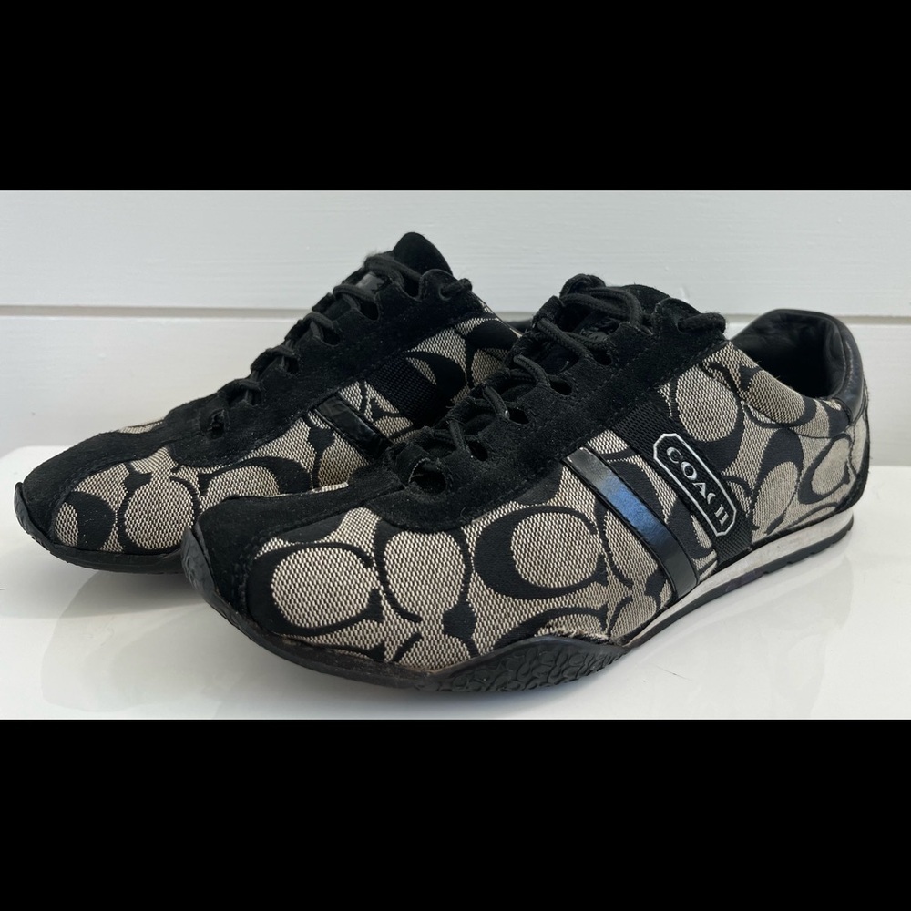 Coach Katelyn Womens size 6.5 shoes black sneakers
